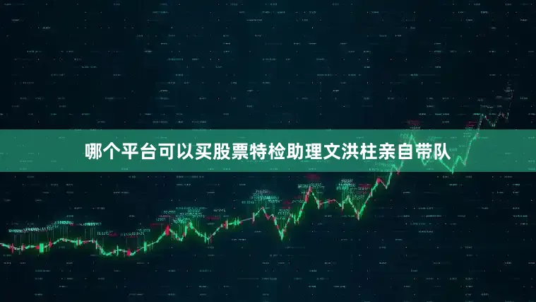 哪个平台可以买股票特检助理文洪柱亲自带队