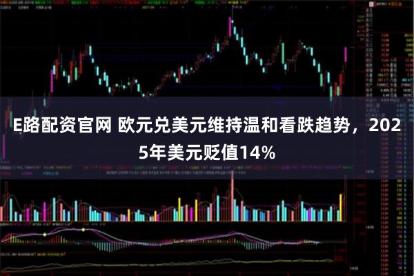 E路配资官网 欧元兑美元维持温和看跌趋势，2025年美元贬值14%