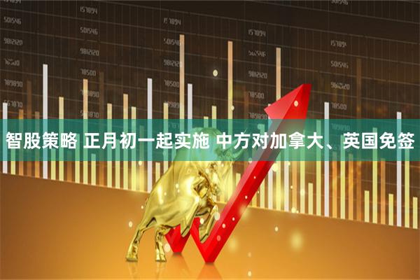 智股策略 正月初一起实施 中方对加拿大、英国免签